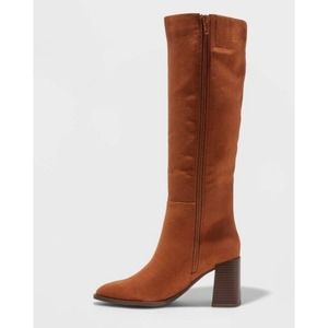 A New Day Tall Boots Leather NWT